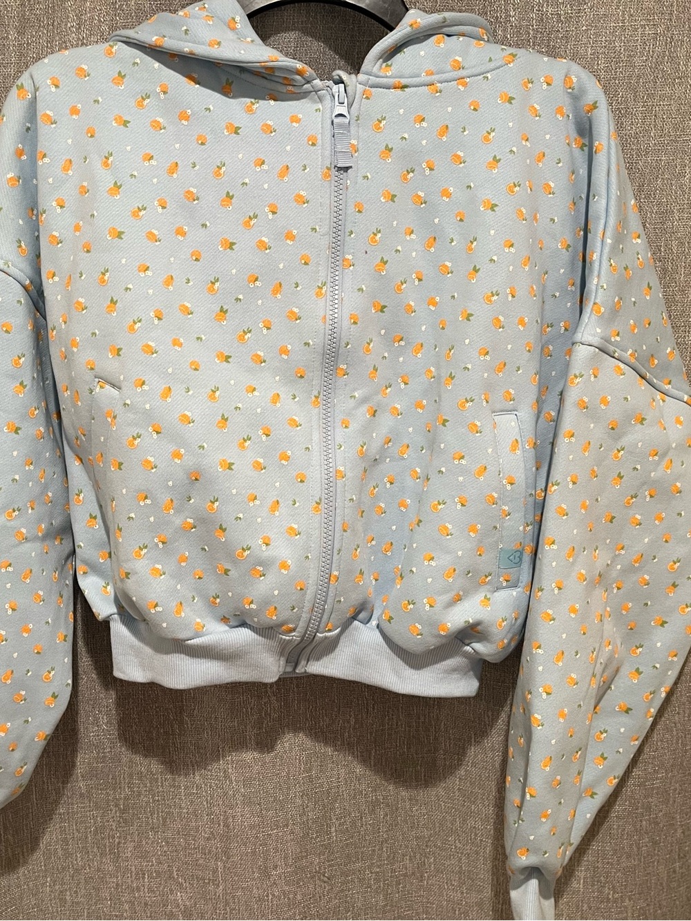 Blogilates Girls' Marshmallow Hoodie